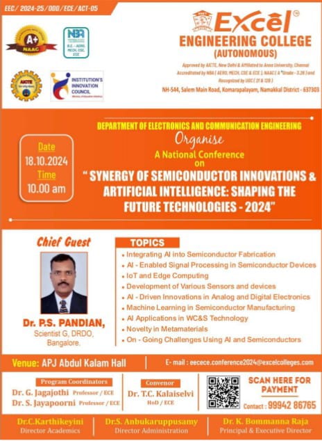 A National Conference on Synergy of Semiconductor Innovations and AI: Shaping the Future Technologies 2024